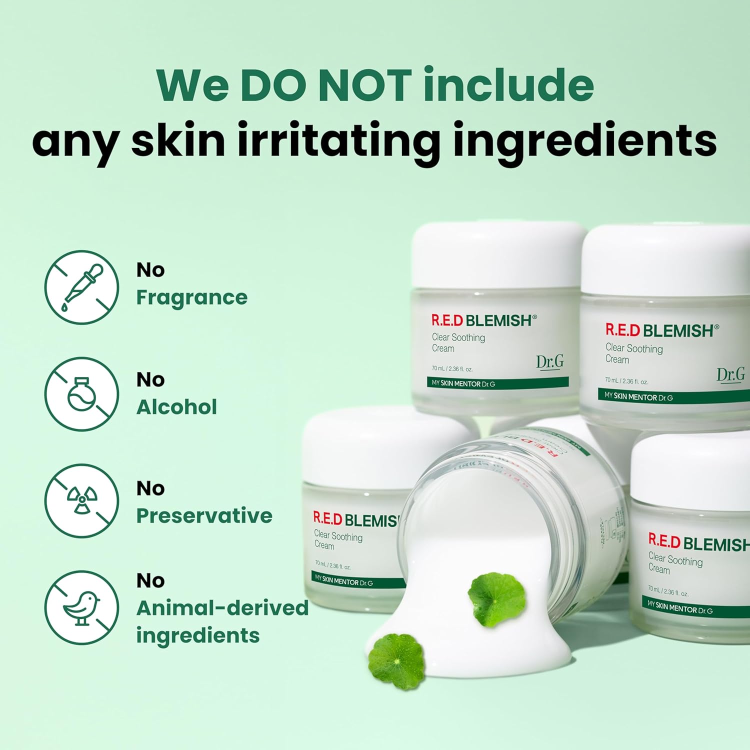 Dr.G Red Blemish Clear Soothing Cream Special Set (50mL+30mL)